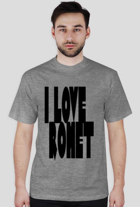 t-shirt I LOVE ROMET