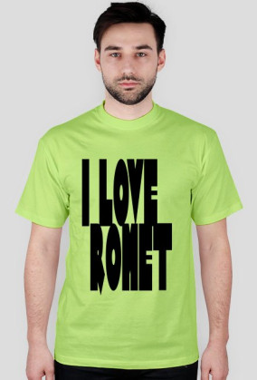 t-shirt I LOVE ROMET