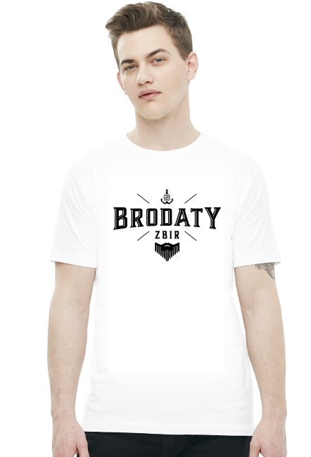 Brodaty Zbir - Koszulka White