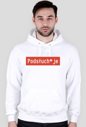 Podsłuch*je - Bluza z kapturem