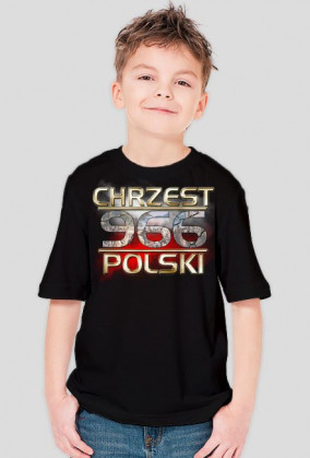 Koszulka dziecięca - Chrzest Polski