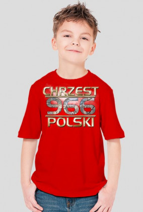 Koszulka dziecięca - Chrzest Polski