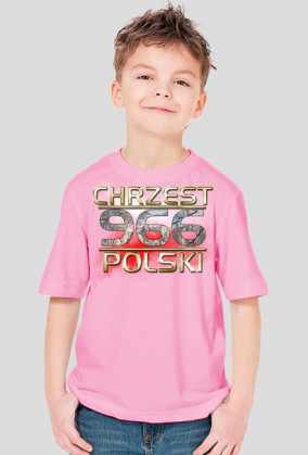 Koszulka dziecięca - Chrzest Polski