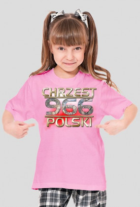 Koszulka dziecięca - Chrzest Polski