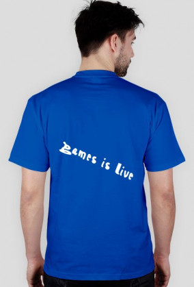 Koszulka (Wszystkie Kolory) 'Games is live'
