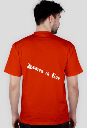 Koszulka (Wszystkie Kolory) 'Games is live'