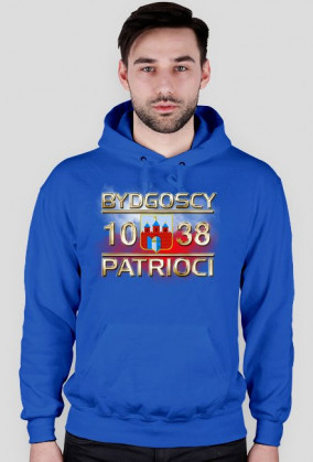 Bluza męska z kapturem - Bydgoscy Patrioci - data powstania