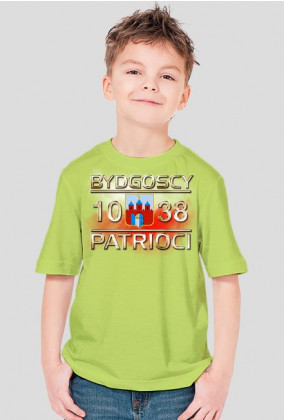 Koszulka dziecięca - Bydgoscy Patrioci - data powstania