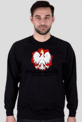 Bluza męska bez kaptura - Bydgoscy Patrioci