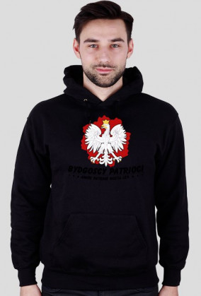 Bluza męska z kapturem - Bydgoscy Patrioci
