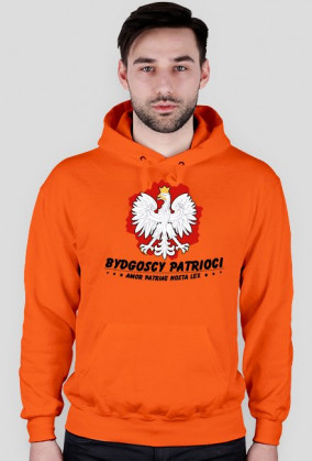 Bluza męska z kapturem - Bydgoscy Patrioci