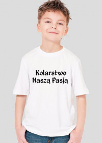 Koszulka Dziecięca Kolarstwo Naszą Pasją