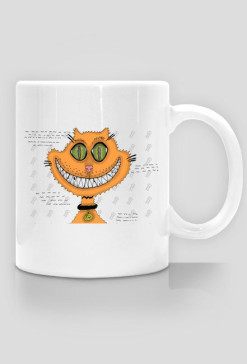 PROMOCJA! Śmiejący się kot! Grin cat! Kubek