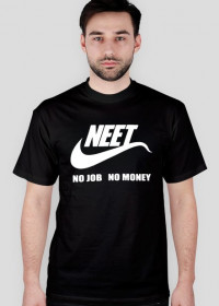 NEET - Koszulka Męska Białe Logo