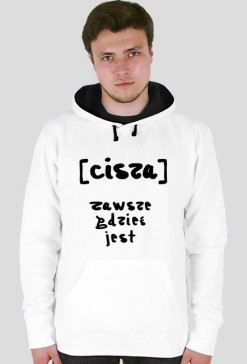 Bluza z kapturem [cisza]