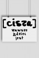 Plakat poziom [cisza]