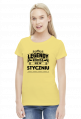 T-shirt Legendy rodza sie w Styczniu