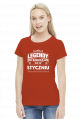 T-shirt Legendy rodza sie w styczniu