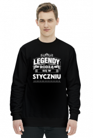 Bluza Legendy rodza sie w styczniu