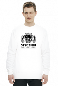 Bluza Legendy rodza sie w styczniu