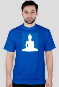 Siedzący Budda - niebieska