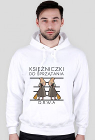 KSIĘŻNICZKI CZARNY NADRUK BLUZA