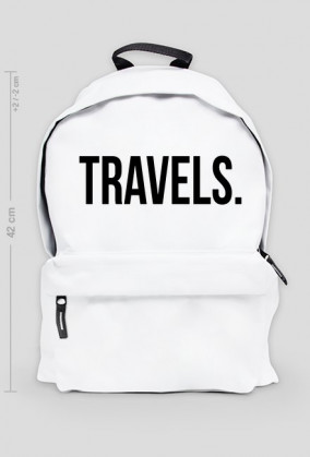 Duży plecak 'travels.'