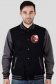 Bluza męska czarno-biała - Japan