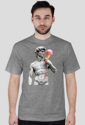 David with ice - t-shirt