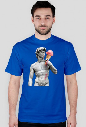 David with ice - t-shirt