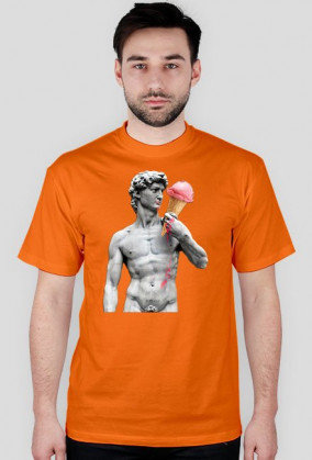 David with ice - t-shirt