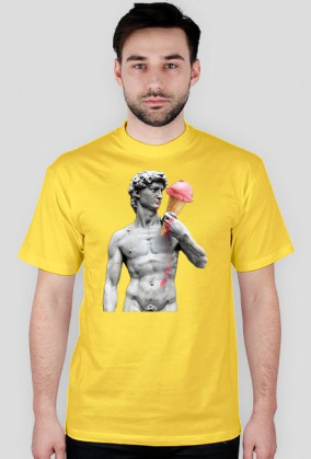 David with ice - t-shirt