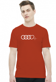 'Audi heart puls' koszulka męska