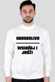 Bluza HorsesLive (klasyczna Wsiadaj i jedź!)