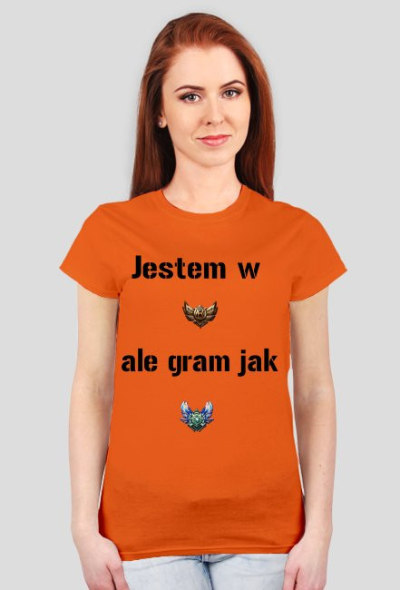 Koszulka brąz diamond lol