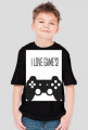Koszulka I LOVE GAME'S- kocham gry (różne kolory!)
