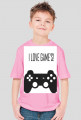 Koszulka I LOVE GAME'S- kocham gry (różne kolory!)