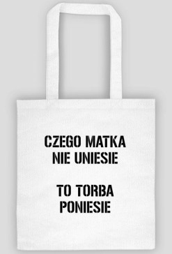 Biała torba matki