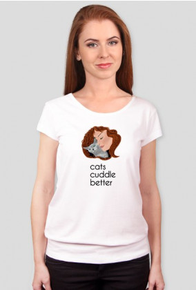 Koszulka cats cuddle better