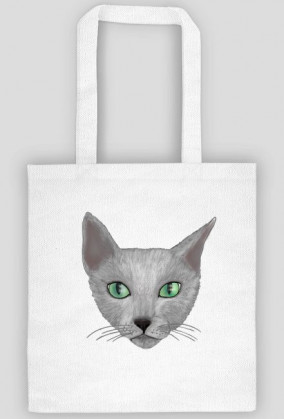 Kot rosyjski niebieski-torba