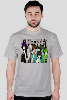 minecraft anime - szara