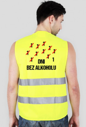 Dni bez alkoholu - Kamizelka odblaskowa