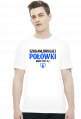 Szukam drugiej połówki, może być 0,7 - Męski T-shirt (Jasny)