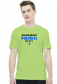Szukam drugiej połówki, może być 0,7 - Męski T-shirt (Jasny)