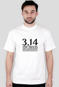 Koszulka biała 3,14...