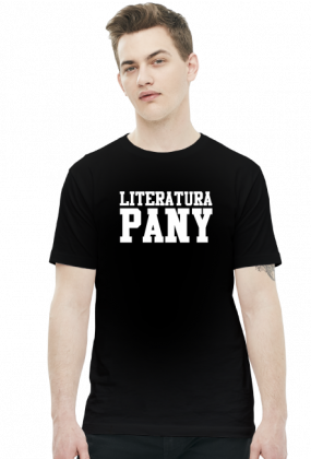 Literatura Pany - Męski T-shirt