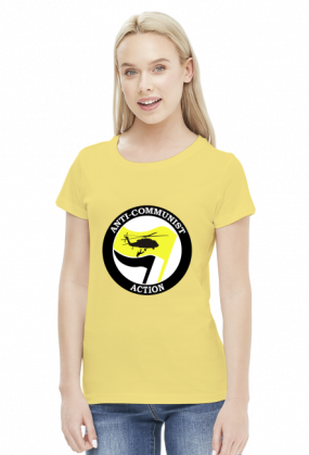 Anticomunistico - koszulka damska (women's t-shirt)