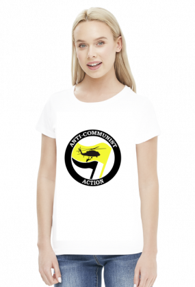 Anticomunistico - koszulka damska (women's t-shirt)