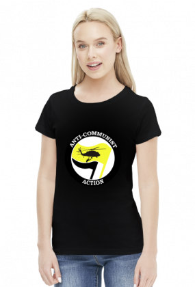 Anticomunistico - koszulka damska (women's t-shirt)