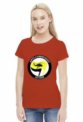 Anticomunistico - koszulka damska (women's t-shirt)